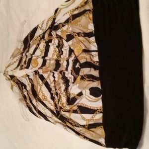 Lovey Dovey,XL,black/white/gold